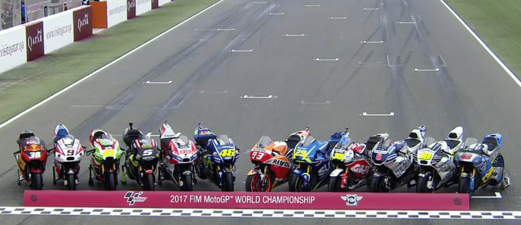 le moto 2017 della motogp