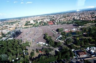 vista dall'alto modena park