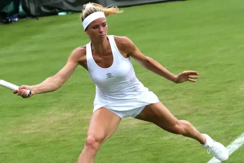 camila giorgi sull'erba di wimbledon