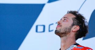 dovizioso sul podio a Silverstone