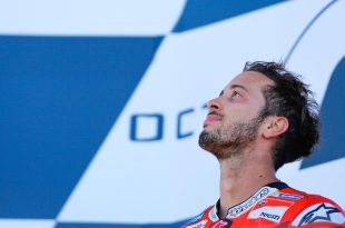 dovizioso sul podio a Silverstone