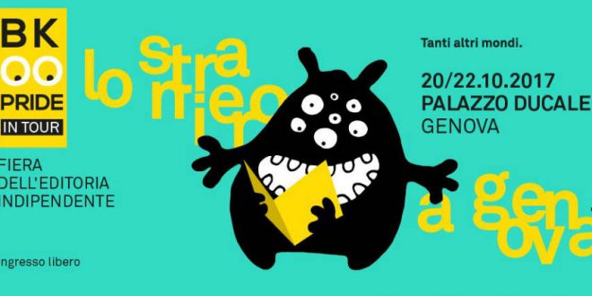 Book Pride, dal 20 al 22 ottobre 2017 al Palazzo Ducale di Genova