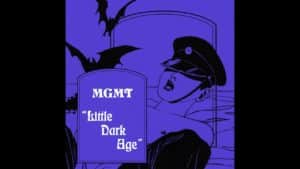 copertina disco little dark age MGMT