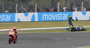 contatto marquez rossi argentina 2018