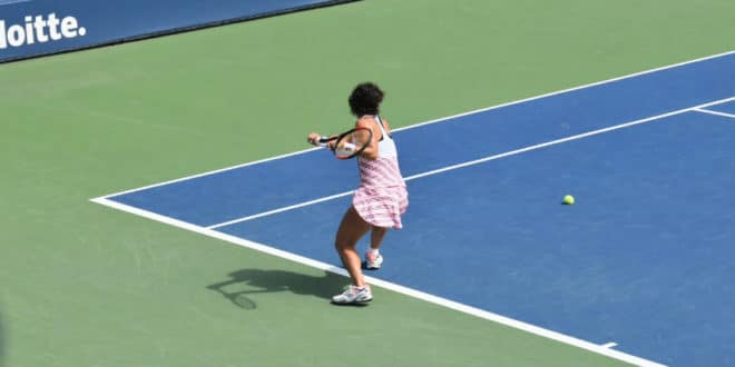 La bellezza laterale di Carla Suárez Navarro