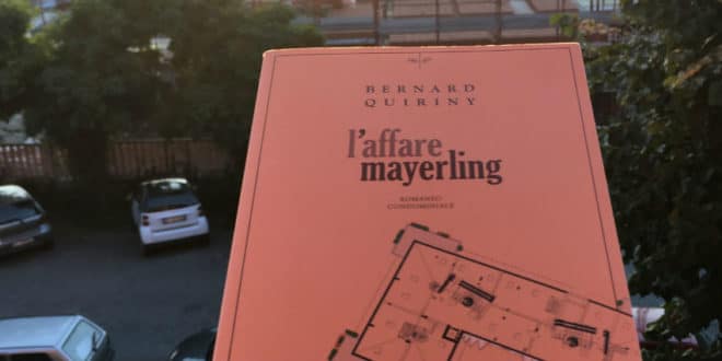 L'affare Mayerling - Bernard Quiriny