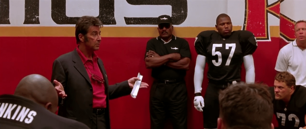 il discorso motivazione di Tony D'Amato - Ogni maledetta domenica