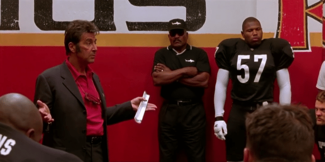 il discorso motivazione di Tony D'Amato - Ogni maledetta domenica