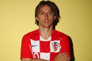 Gli occhi di Luka Modric