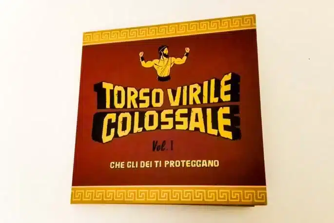 torso virile colossale