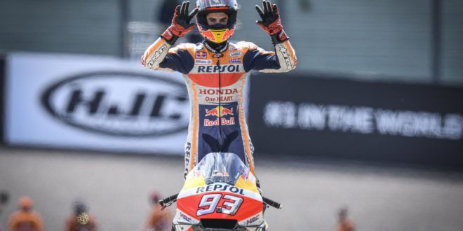 marquez vince il gp del sachsenring