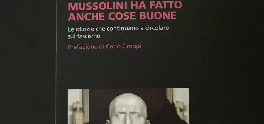 Mussolini ha fatto anche cose buone… ed io una volta ho segnato di tacco