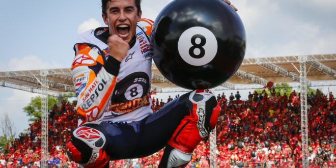 marquez vince l'ottavo mondiale