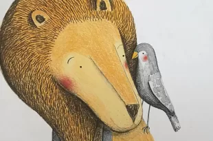 Il-leone-e-l’uccellino----Marianne-Dubuc