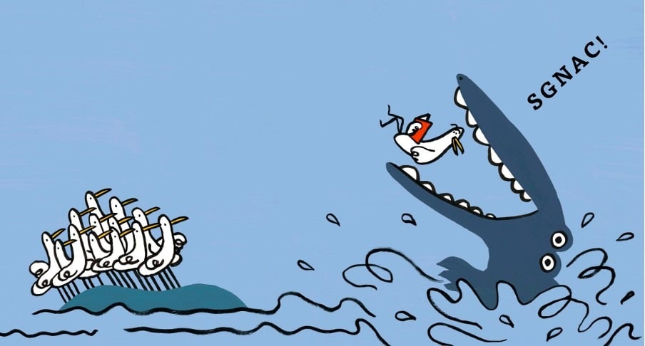 Gabbiano più, gabbiano meno