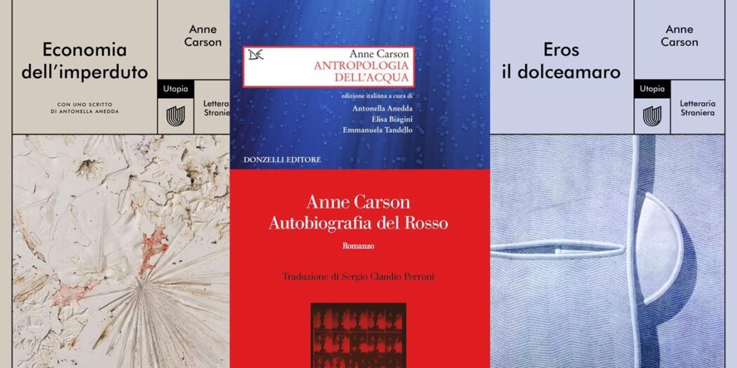 Perché Anne Carson ci salva la vita